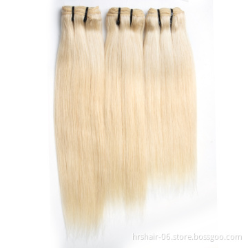 613 Virgin Hair Bundles With Closure Cuticle Aligned Raw Blond Hair Wholesale Bundle Virgin Hair Vendor